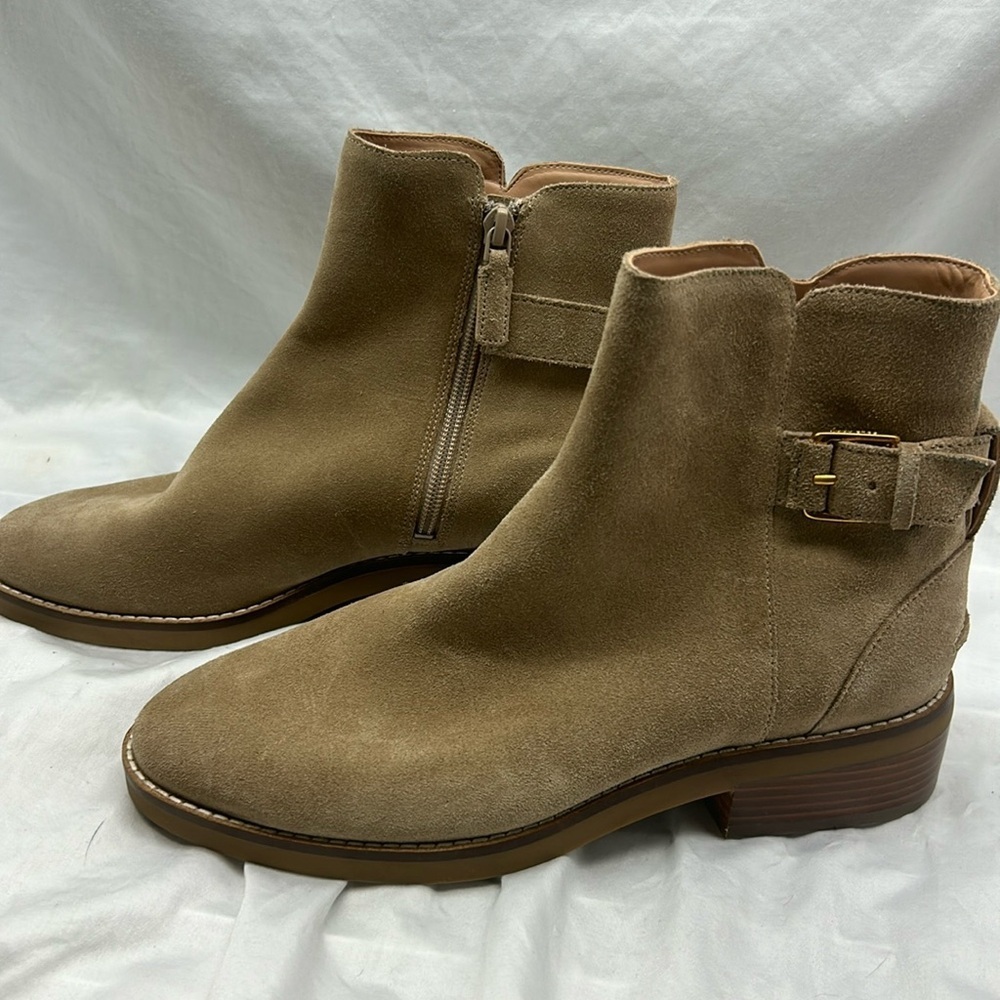 Cole Haan suede ankle boots size 8.5